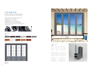 75/80折疊門系列